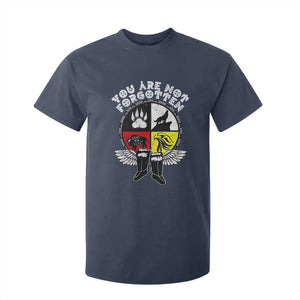 Native American Indian T Shirt For Kid You Are Not Forgotten TS10 Navy Print Your Wear
