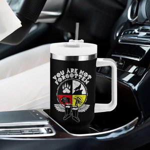 Native American Indian Tumbler With Handle You Are Not Forgotten TS10 Print Your Wear
