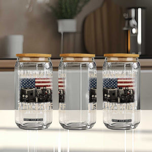 HVAC Technician American Flag Glass Can I Fix Stuff And I Know Things American Flag TS10 Print Your Wear