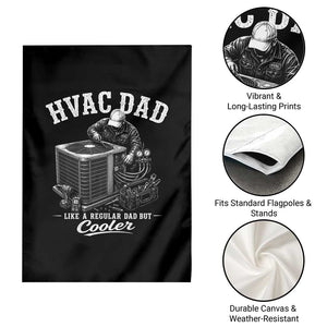 HVAC Dad Garden Flag Funny Technician Fathers Day Graphic TS10 Print Your Wear