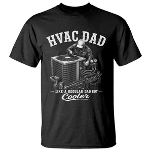 HVAC Dad T Shirt Funny Technician Fathers Day Graphic TS10 Black Print Your Wear
