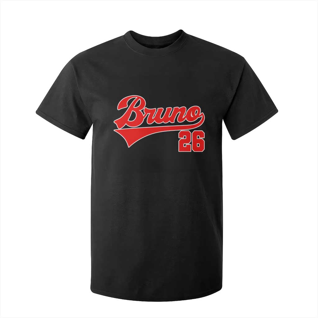 Vintage Bruno Name Classic Gifts T Shirt For Kid Retro Script Athletic Number Aesthetic