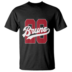 Retro Bruno Baseball Script T Shirt Vintage Athletic Varsity Number Graphic