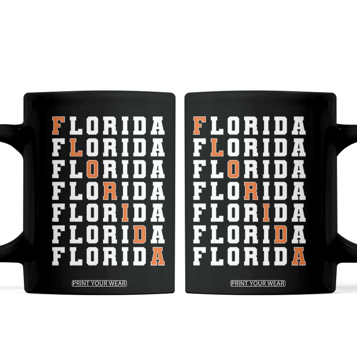 Florida Game Day Coffee Mug Retro State Pride Aesthetic