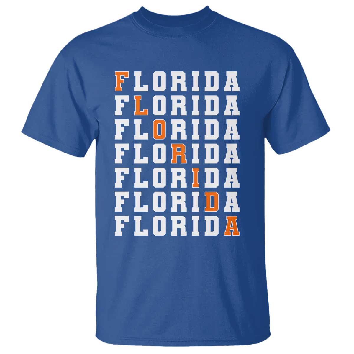 Florida Game Day T Shirt Retro State Pride Aesthetic