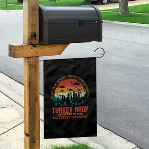 WKRP Turkey Drop Garden Flag Funny Thanksgiving Day First Annual WKRP TS10 Print Your Wear