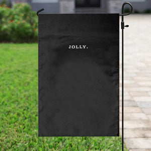 Jolly Christmas Subtle Minimal Garden Flag Funny Holiday Party Simple TS10 Print Your Wear