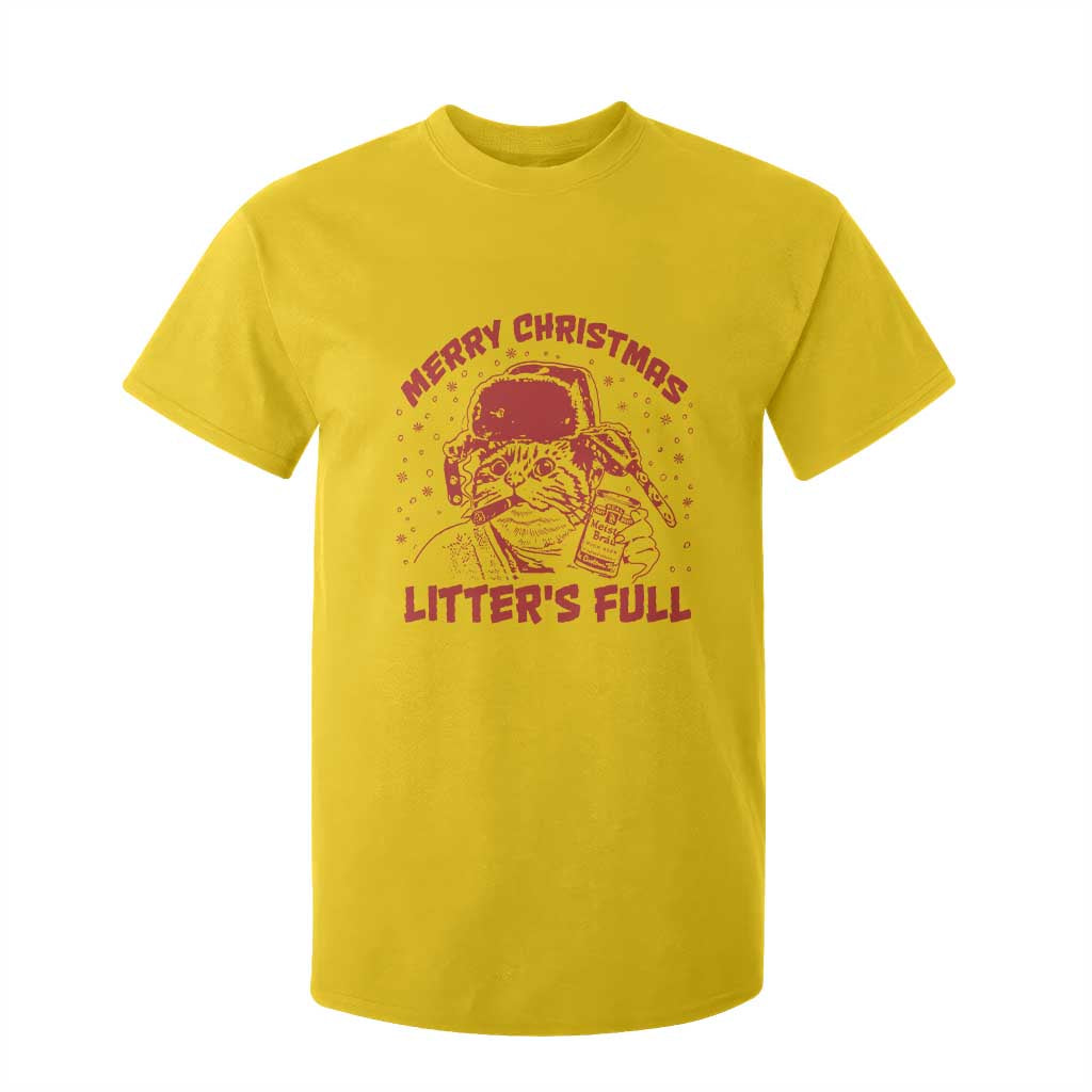 Litters Full T Shirt For Kid Funny Cat Christmas Vacation TS10 Daisy Print Your Wear