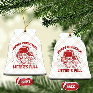 Litters Full Ceramic Ornament Funny Cat Christmas Vacation TS10 Print Your Wear