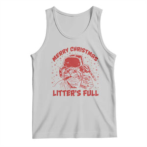 Litters Full Tank Top Funny Cat Christmas Vacation TS10 Ash Print Your Wear