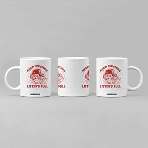 Litters Full Coffee Mug Funny Cat Christmas Vacation TS10 Print Your Wear