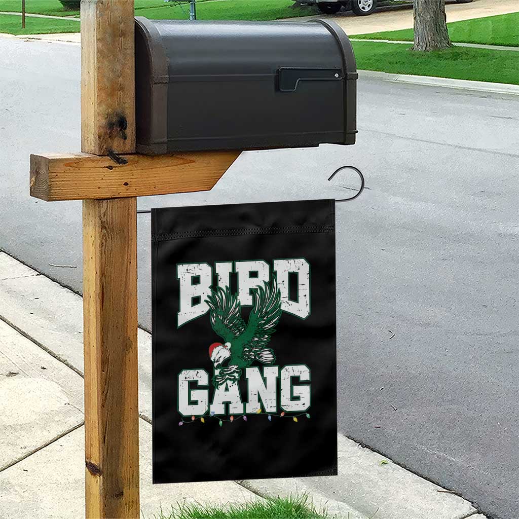 PFE Bird Gang Christmas Garden Flag Philly Lover Santa Bird TS10 Print Your Wear