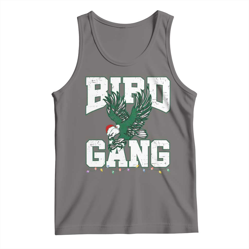 PFE Bird Gang Christmas Tank Top Philly Lover Santa Bird TS10 Deep Heather Print Your Wear