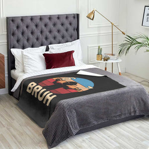 Bruh 67 Meme Throw Blanket Funny Six Seven Meme 6 7 Numbers Kid Gen Alpha TS10 Print Your Wear