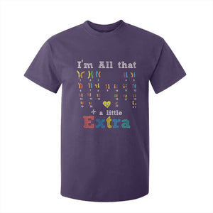 World Down Syndrome Day T Shirt For Kid 321 Awareness Support All That Little Extra T21 TS10 Purple Print Your Wear