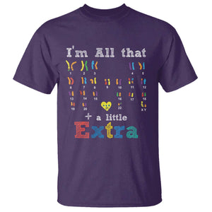 World Down Syndrome Day T Shirt 321 Awareness Support All That Little Extra T21 TS10 Purple Print Your Wear