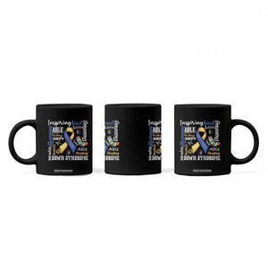 Down Syndrome Awareness Coffee Mug Rock Your Socks Different Not Less TS10 Print Your Wear