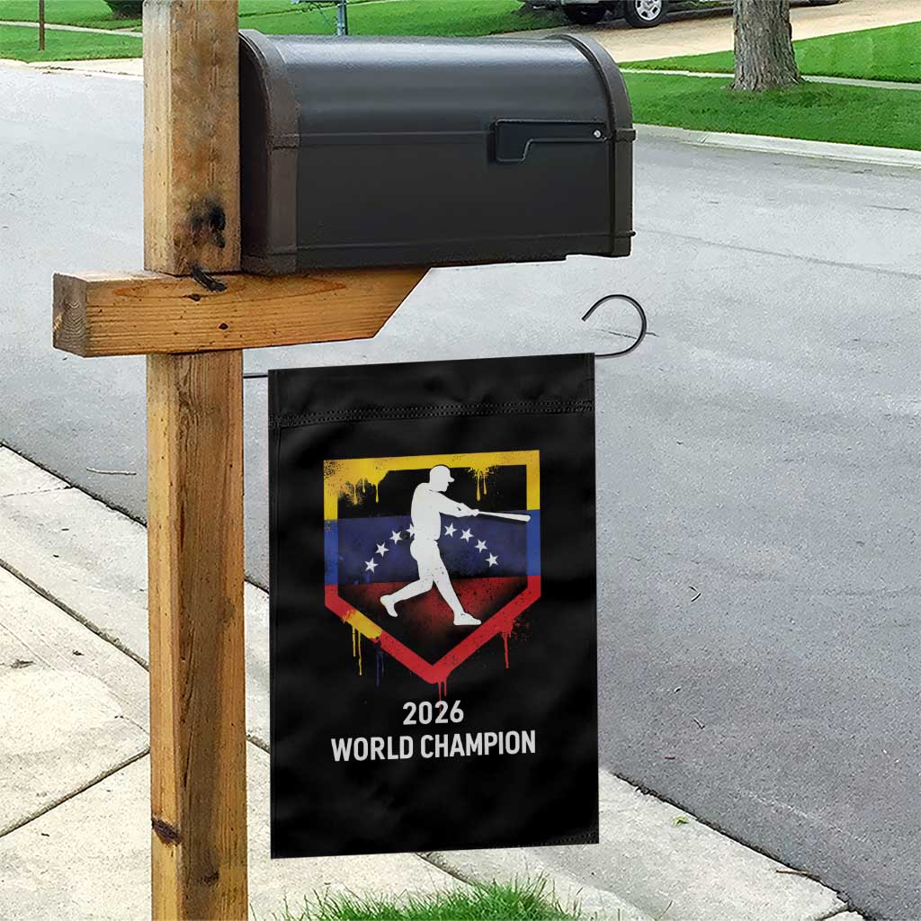 Venezuela Baseball 2026 Garden Flag Venezuelan Flag Baseball Fan Gift TS10 Print Your Wear