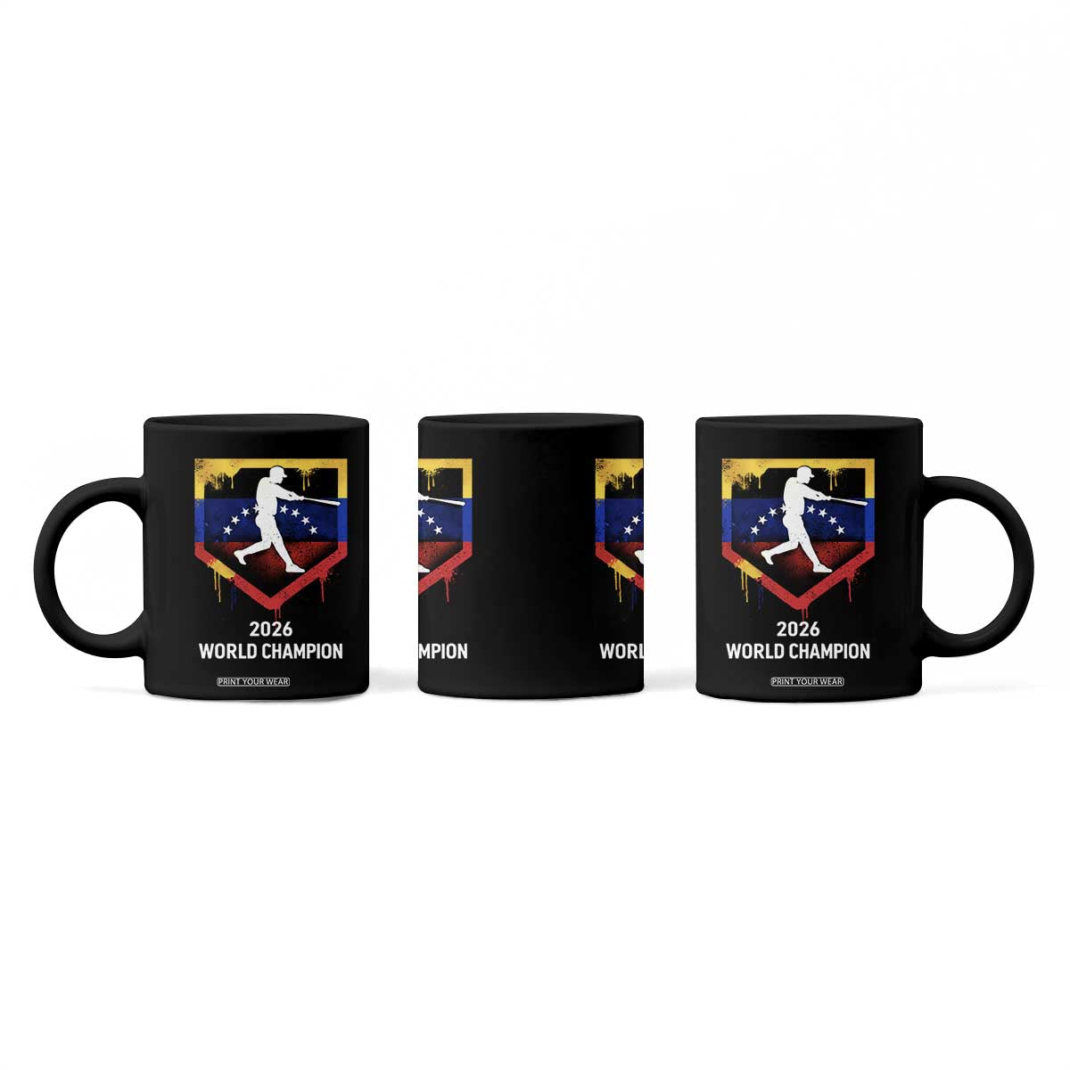 Venezuela Baseball 2026 Coffee Mug Venezuelan Flag Baseball Fan Gift TS10 Print Your Wear