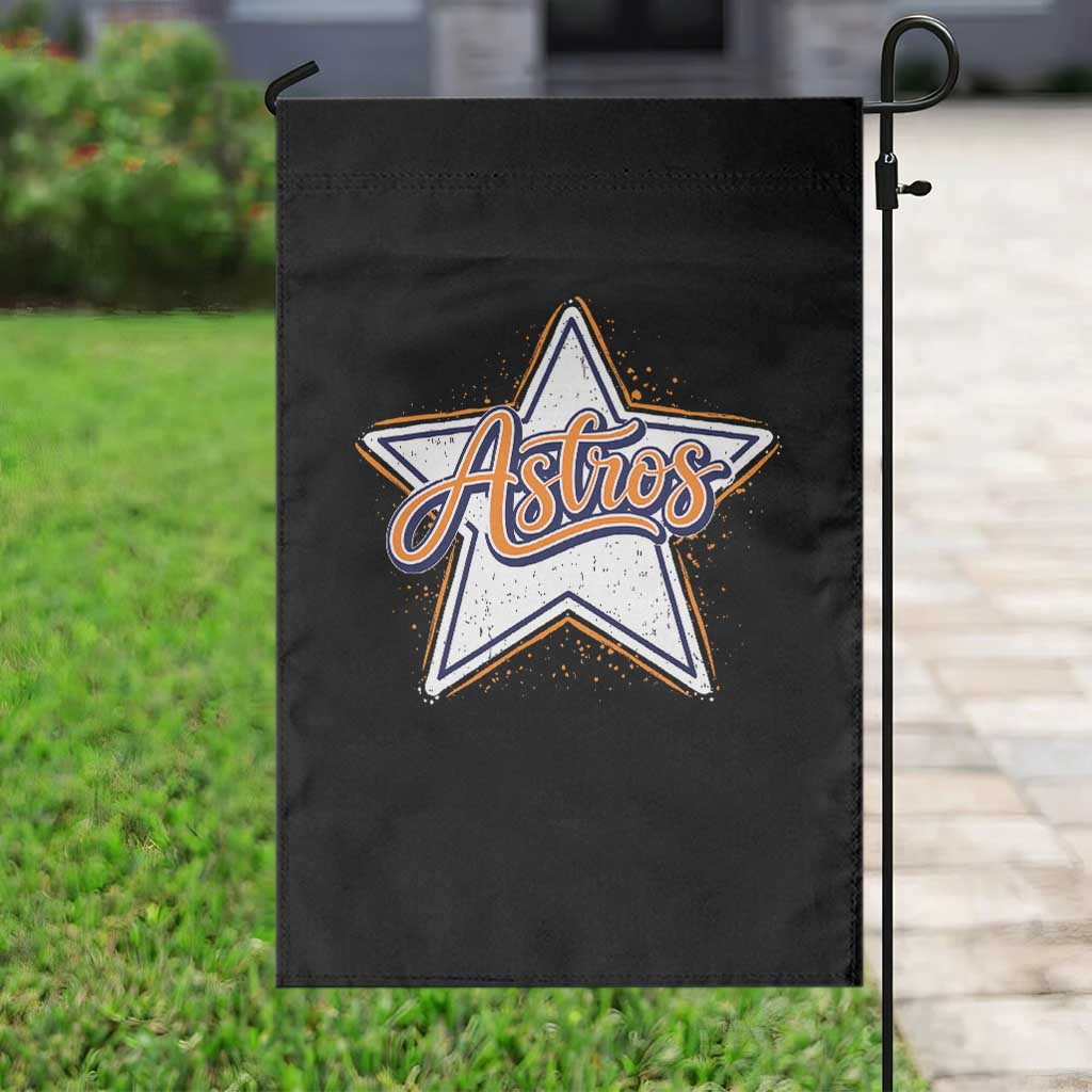 Vintage Astro Script Name Sports Style Garden Flag Retro Baseball Fans TS10 Print Your Wear