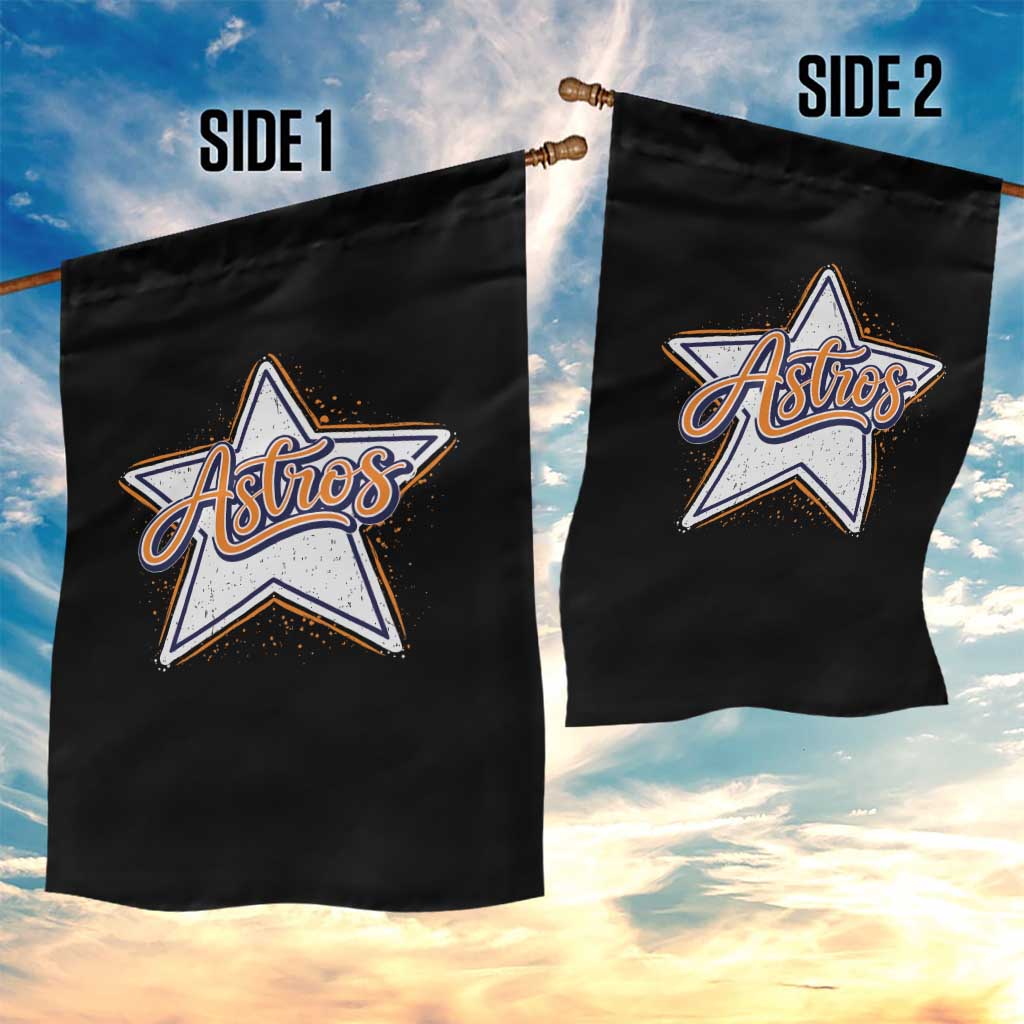 Vintage Astro Script Name Sports Style Garden Flag Retro Baseball Fans TS10 Print Your Wear