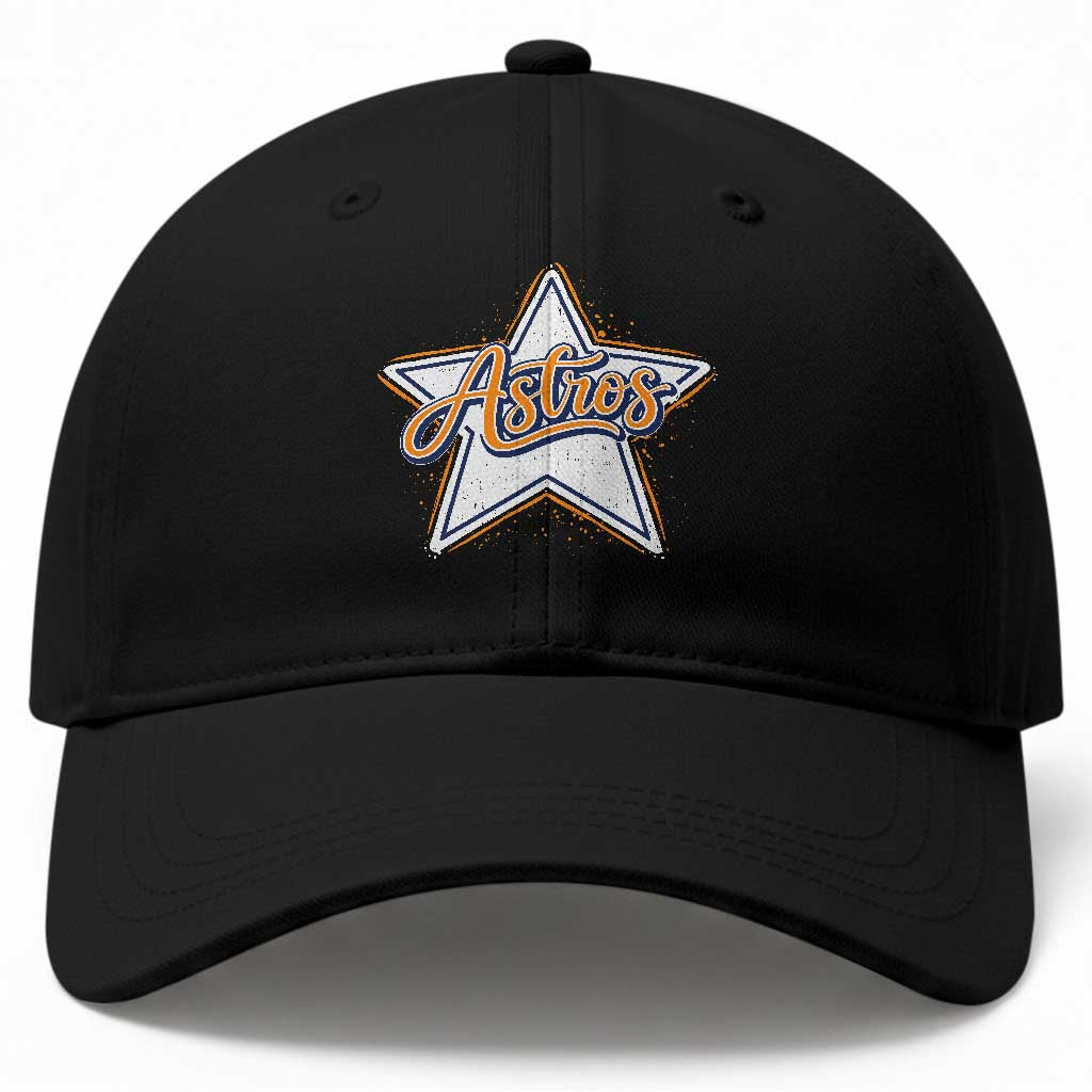 Vintage Astro Script Name Sports Style Baseball Cap Retro Baseball Fans TS10 Print Your Wear