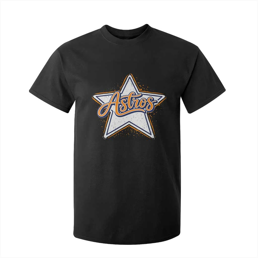 Vintage Astro Script Name Sports Style T Shirt For Kid Retro Baseball Fans TS10 Black Print Your Wear