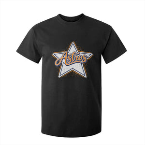 Vintage Astro Script Name Sports Style T Shirt For Kid Retro Baseball Fans TS10 Black Print Your Wear