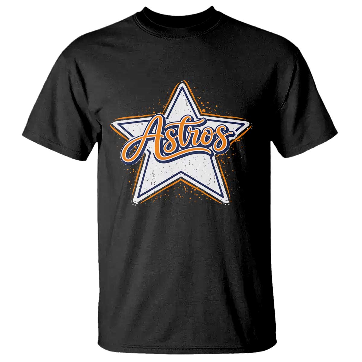 Vintage Astro Script Name Sports Style T Shirt Retro Baseball Fans TS10 Black Print Your Wear