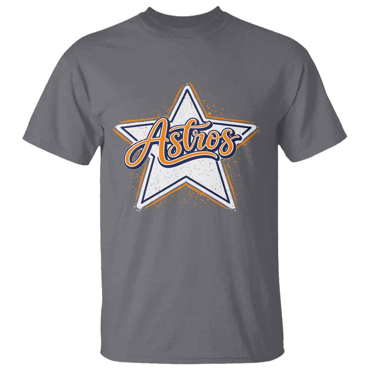 Vintage Astro Script Name Sports Style T Shirt Retro Baseball Fans TS10 Charcoal Print Your Wear