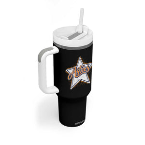 Vintage Astro Script Name Sports Style Tumbler With Handle Retro Baseball Fans TS10 Print Your Wear