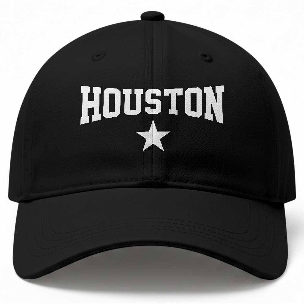 Vintage Houston Baseball Cap Retro Texas Throwback Athletic Sports Style 80s 90s TS10 Print Your Wear