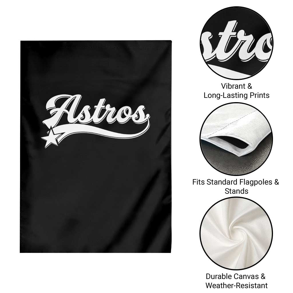 Vintage Astro Script Name Garden Flag Texas Vintage Sports Jersey Style 80s 90s TS10 Print Your Wear