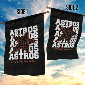 Vintage Astro Last Name Garden Flag Baseball Fan Graphic TS10 Print Your Wear