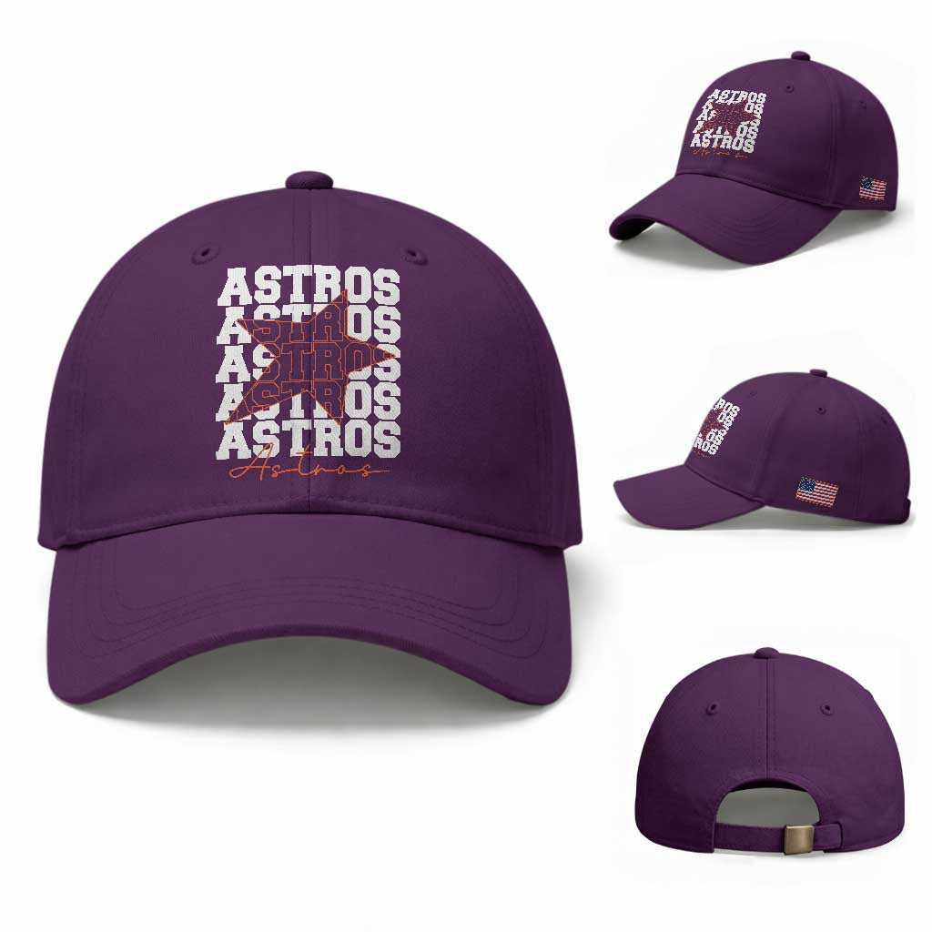 Vintage Astro Last Name Baseball Cap Baseball Fan Graphic TS10 Baseball Cap Universal Fit Purple Print Your Wear