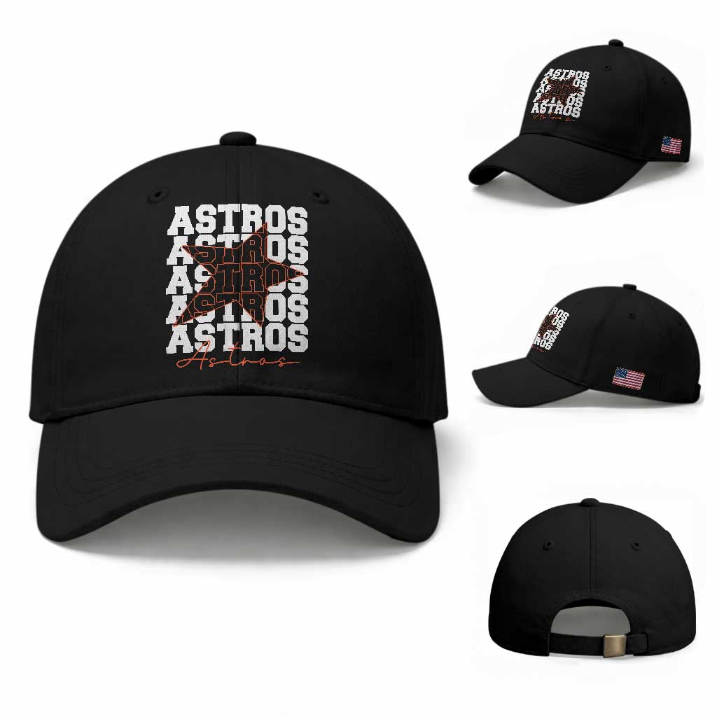 Vintage Astro Last Name Baseball Cap Baseball Fan Graphic TS10 Baseball Cap Universal Fit Black Print Your Wear