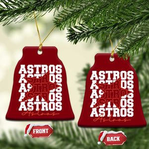 Vintage Astro Last Name Ceramic Ornament Baseball Fan Graphic TS10 Print Your Wear
