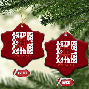 Vintage Astro Last Name Ceramic Ornament Baseball Fan Graphic TS10 Print Your Wear