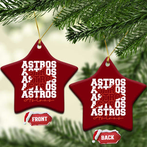 Vintage Astro Last Name Ceramic Ornament Baseball Fan Graphic TS10 Print Your Wear
