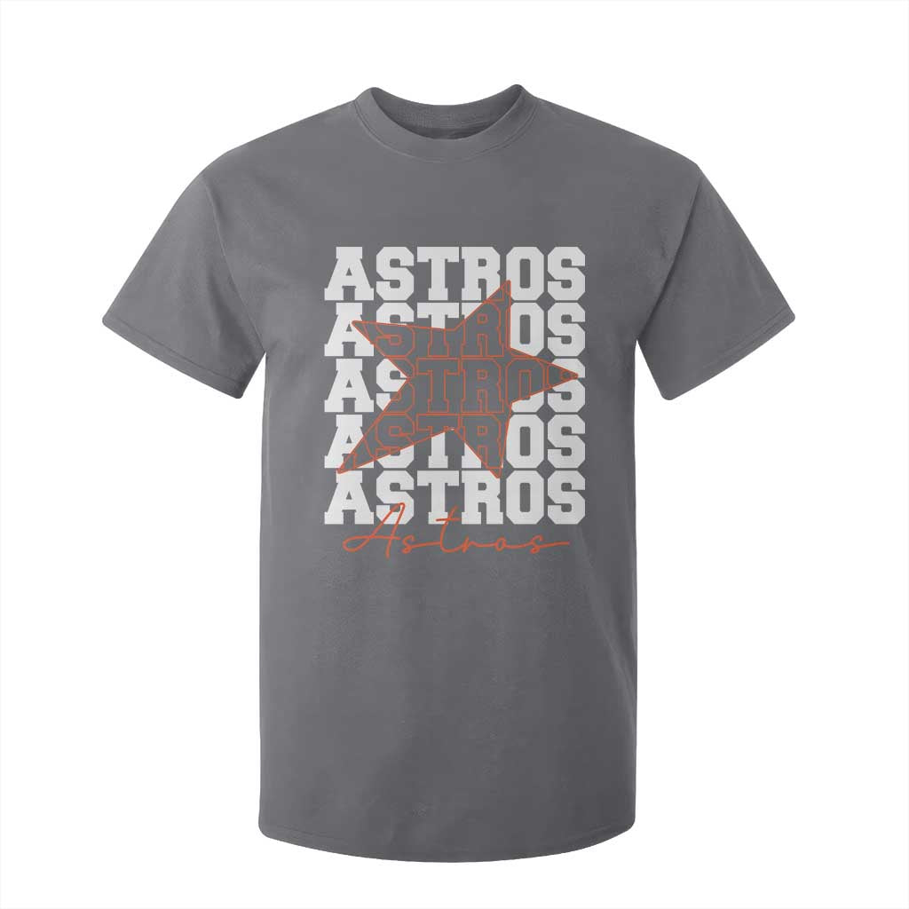 Vintage Astro Last Name T Shirt For Kid Baseball Fan Graphic TS10 Charcoal Print Your Wear