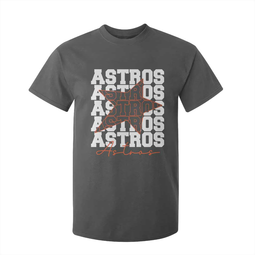 Vintage Astro Last Name T Shirt For Kid Baseball Fan Graphic TS10 Dark Heather Print Your Wear