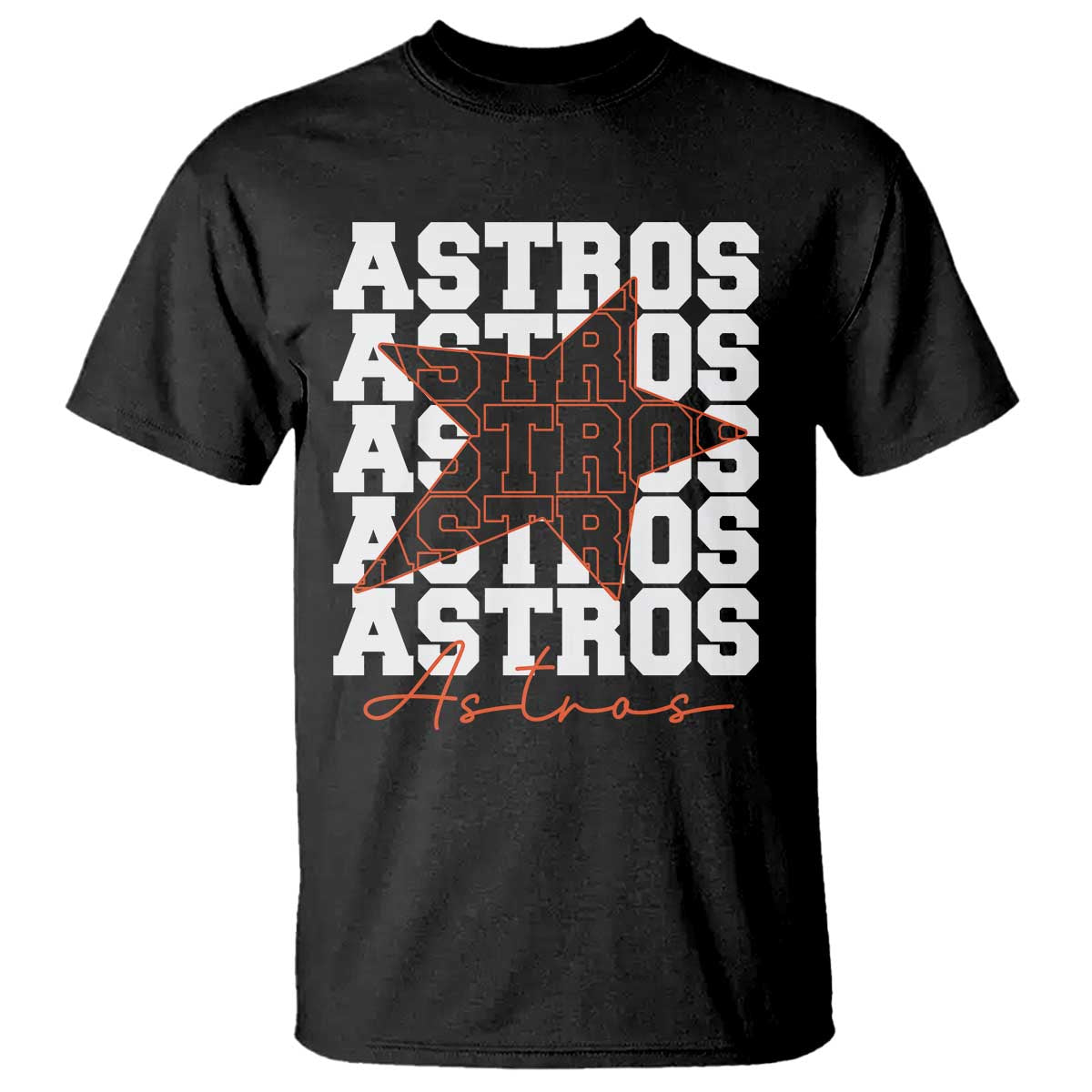 Vintage Astro Last Name T Shirt Baseball Fan Graphic TS10 Black Print Your Wear