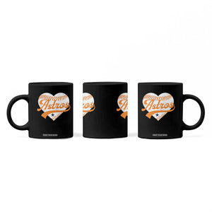 Retro Astro Script Name Coffee Mug Baseball Heart Vintage Sports Fans TS10 Print Your Wear