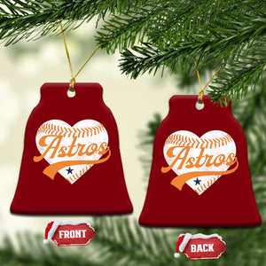 Retro Astro Script Name Ceramic Ornament Baseball Heart Vintage Sports Fans TS10 Print Your Wear