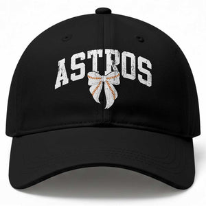 Retro Astro Varsity Name Baseball Cap Baseball Coquette Bow TS10 Print Your Wear