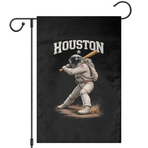 Houston Astronaut Baseball Player Garden Flag Clutch City TS10 Black Print Your Wear