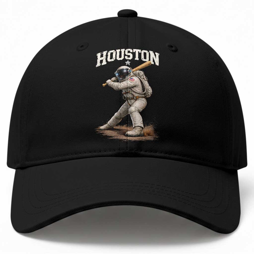 Houston Astronaut Baseball Player Baseball Cap Clutch City TS10 Print Your Wear