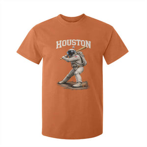 Houston Astronaut Baseball Player T Shirt For Kid Clutch City TS10 Orange Print Your Wear