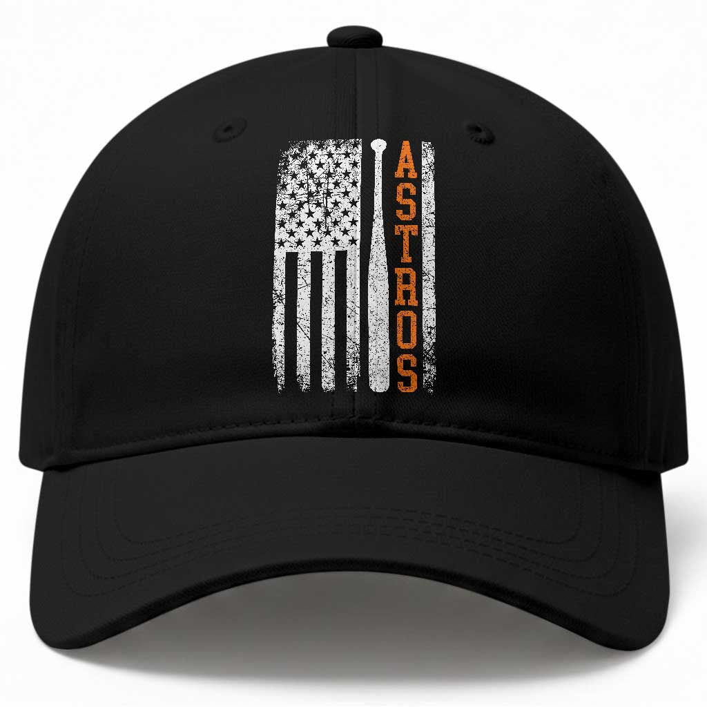 Vintage Astro Baseball Cap Last Name Baseball American Flag Retro Style 70s 80s 90s TS10 Print Your Wear