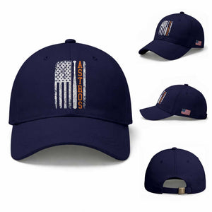 Vintage Astro Baseball Cap Last Name Baseball American Flag Retro Style 70s 80s 90s TS10 Baseball Cap Universal Fit Dark Blue Print Your Wear
